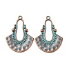 Tibetan Style Alloy Pendants X-FIND-B055-02I-1