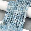 Natural Aquamarine Beads Strands X-G-L587-C02-01-1