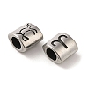 Oval with Constellation 304 Stainless Steel Beads STAS-E215-05AS-05-2