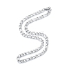Men's 201 Stainless Steel Figaro Chains Necklace NJEW-N050-A08-7-50P-3