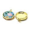 Real 18K Gold Plated Brass Pendants KK-L209-009G-05-2