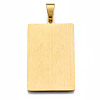 201 Stainless Steel Pendants STAS-S105-LA460-14-2