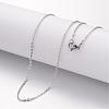 304 Stainless Steel Necklace MAK-K004-19P-1