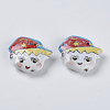 Handmade Porcelain Beads PORC-S405-1-2