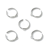 SHEGRACE Adjustable Brass Ring Components XGR0088P-132P-2
