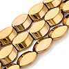 Electroplate Glass Beads Strands EGLA-Q134-02A-A02-1