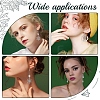 DIY Christmas Snowflake Dangle Earring Making Kits DIY-SC0019-34-6