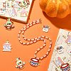 30Pcs 5 Styles Circus Theme Alloy Enamel Pendants ENAM-CJ0004-78-6