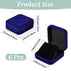 Velvet Jewelry Gift Storage Boxes CON-CY0001-01B-02-2