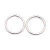Brass Linking Rings KK-Y003-03E-S-2