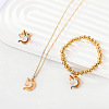 Unicorn Iron Enamel Pendant Necklaces & Bracelets & Rings Sets for Women FS-WG61503-01-1