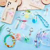 Transparent Resin Big Pendants RESI-TAC0019-04D-7