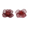 Spray Painted Iron Bead Caps IFIN-N013-05A-2