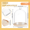 Glass Dome Cover DIY-WH0504-317B-2