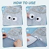 20Pcs Eyes Polyester Embroidery Iron on/Sew on Patches DIY-GA0010-06A-02-3