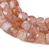 Natural Sunstone Beads Strands G-L537-016B-3