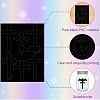 12 Sheets 6 Styles Religion Self-Adhesive PVC Waterproof Picture Stickers DIY-WH0605-005-3