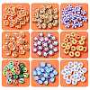 198Pcs 9 Styles Halloween Theme Handmade Polymer Clay Beads CLAY-FS0001-44-2