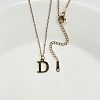 304 Stainless Steel Letter Pendant Necklaces NJEW-WH0027-26D-G-1