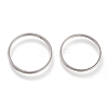Non-Tarnish 304 Stainless Steel Plain Band Rings LS-RJEW-B0006-7-02P-1