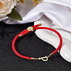 1Pc Adjustable Nylon Cord Slider Bracelets for Women BJEW-LP0001-32P-02-3