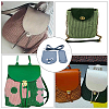 Handmade PU Leather Crochet Shoulder Bag Accessories Kits DIY-CL0002-52C-5