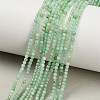 Natural Chrysoprase Beads Strands G-A322-A01-2mm-1