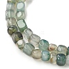 Natural Dragon Veins Agate(Dyed & Heated) Beads Strands G-G177-E11-03-3