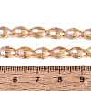 Electroplate Transparent Glass Beads Strands GL-N002-01A-A07-4