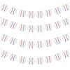 8 Bags Paper Baseball Hanging Banner AJEW-FH0006-97-6