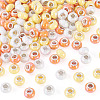 150Pcs Opaque Resin European Beads RESI-TA0004-61A-3