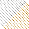 30Pcs 2 Colors Iron Ball Chain Necklace Making MAK-SP0001-06A-1