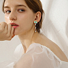 Christmas Theme 40Pcs Alloy Stud Earring Findings EJEW-DC0001-48-5