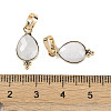 Natural White Moonstone Faceted Pendans KK-L218-004G-04-3