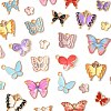 80Pcs 8 Styles Alloy Enamel Pendants ENAM-FS0003-62-3
