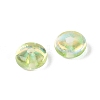 Baking Paint Electroplate Transparent Glass Beads EGLA-Q141-01A-A11-2