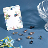 20Pcs 10 Style Ion Plating(IP) 304 Stainless Steel Stud Earring Findings STAS-DC0001-10-4