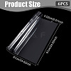 6Pcs Transparent PVC Sheets FIND-WA0001-34B-2