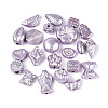 Pearlized Opaque Acrylic Beads OACR-T029-04D-1