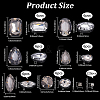 156Pcs 7 Styles Sew on Rhinestone DIY-SP0007-30A-2