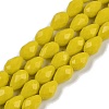Opaque Solid Color Beads Strands LS-EGLA-N013-P6mm-D06-1