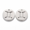 Tarnish Resistant 201 Stainless Steel Pendants LS-STAS-Z001-B-06P-1