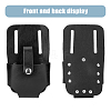 PU Imitation Leather Tape Measure Holder for Belt AJEW-WH0347-64-4