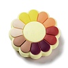 Flower Silicone Beads SIL-R014-01C-1