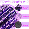 PVC Reversible Sequin Fabric DIY-WH0430-543B-3