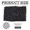 1 Yard Polyester with Resin Rhinestone Mesh Fabric AJEW-FH0009-34A-2