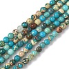 Dyed Natural Regalite/Imperial Jasper/Sea Sediment Jasper Beads Strands G-B124-C05-02-1
