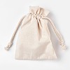 Canvas Packing Pouches ABAG-WH0009-03-2