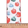 5 Yards Thanksgiving Day Printed Polyester Wired Ribbon LS-OCOR-K009-01D-3