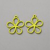 Hollow Out Spray Painted Alloy Pendants FIND-WH20008-19A-1